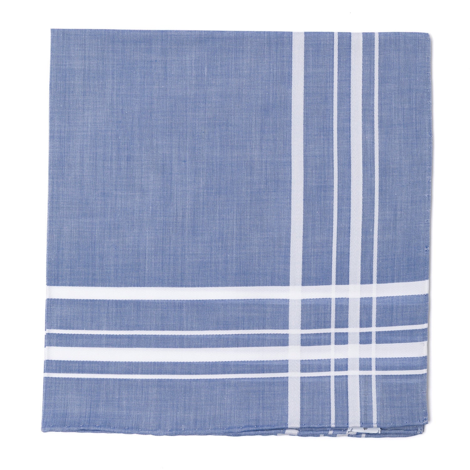 Taschentuch "Sonate" aus feiner Baumwolle - Handrolliert